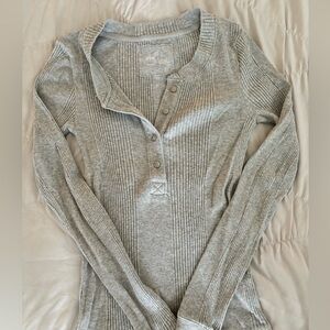 Aerie Essential Henley Layering T-Shirt
